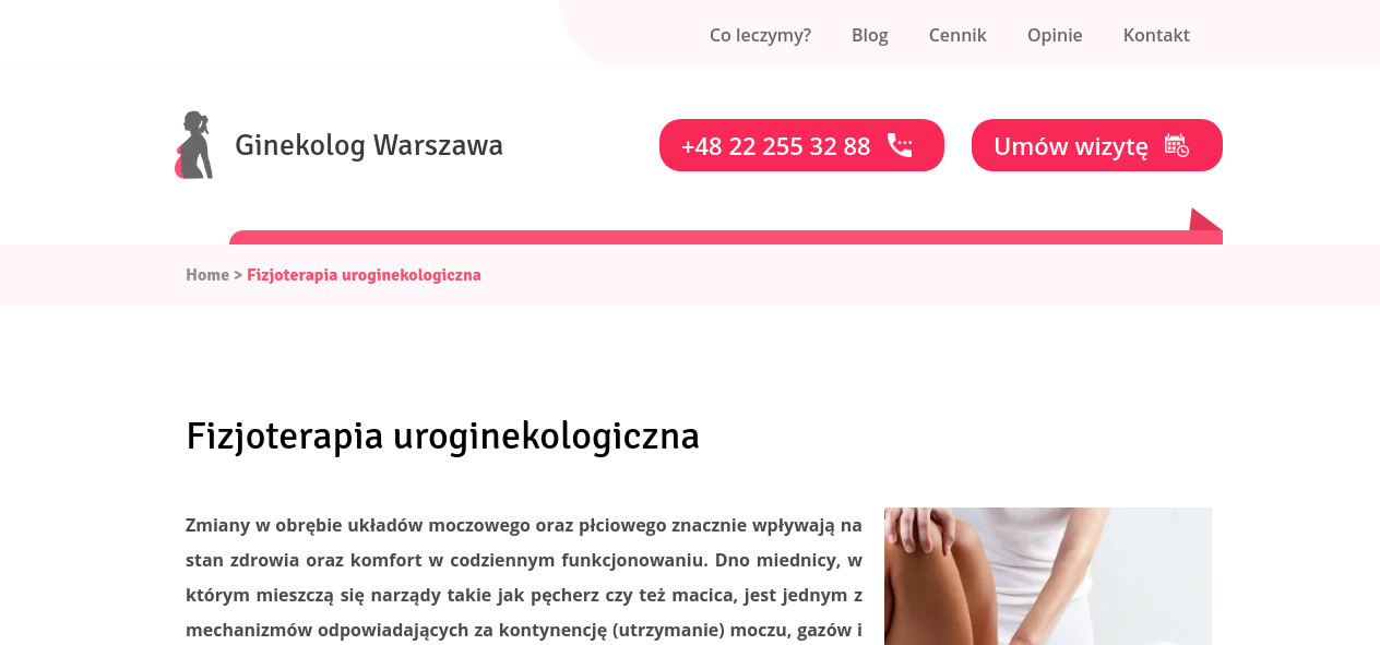 Przychodnia Ginekologiczna Ginekolog Warszawa